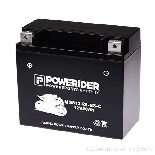 12V 20Ah YTX20H-BS Harley Series Motor Starter Baterai